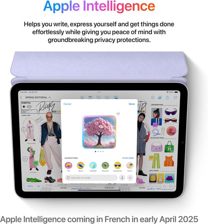 Apple iPad mini (A17 Pro) – 8.3-inch Liquid Retina Display, 128GB, Wi-Fi 6E, 12MP Cameras, Touch ID – Blue